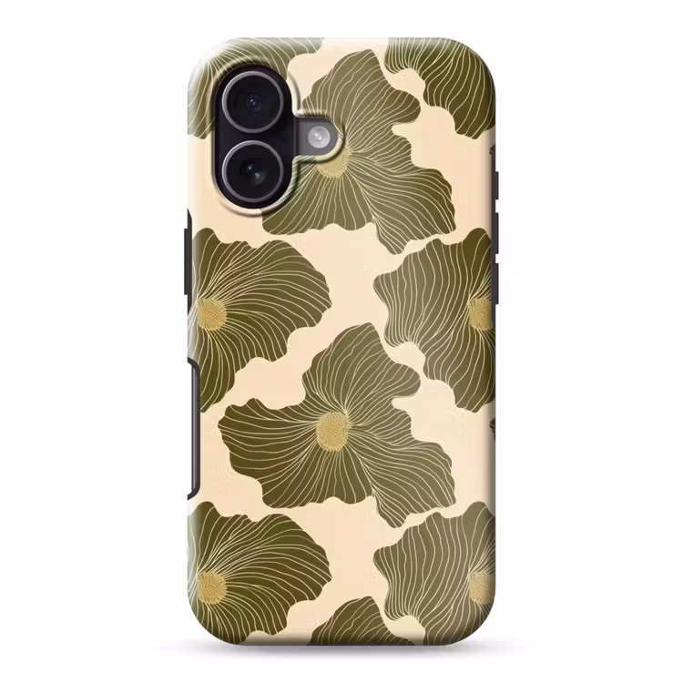 Modern - Abstract - Groen Toughcase MagSafe Apple iPhone 17 klein 1017 -3d