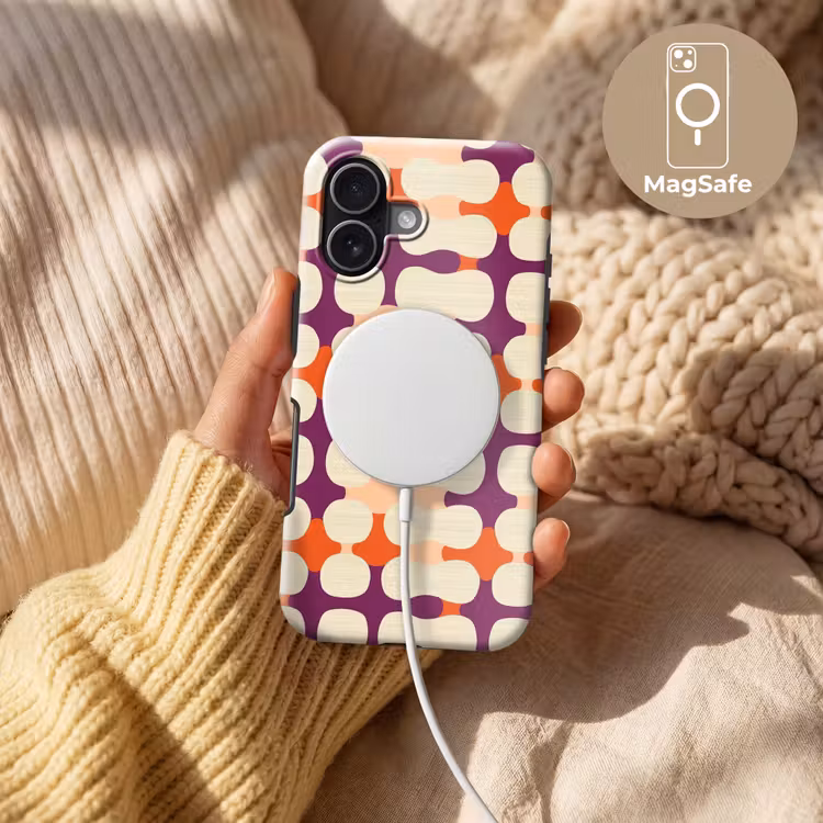 Modern - Patroon - Kleurrijk Toughcase MagSafe Apple iPhone 17 klein 1017 -USP_MagsafeV