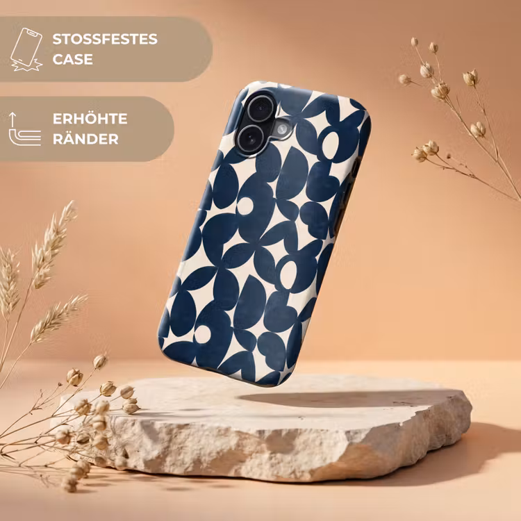 Modern - Geometrisch - Blauw Toughcase MagSafe Apple iPhone 17 klein 1017 -USP_RandenV_DE
