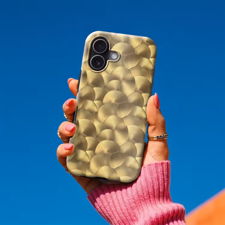 Modern - Cirkel - Goud Toughcase MagSafe Apple iPhone 17 klein 1017 -Sfeer1V
