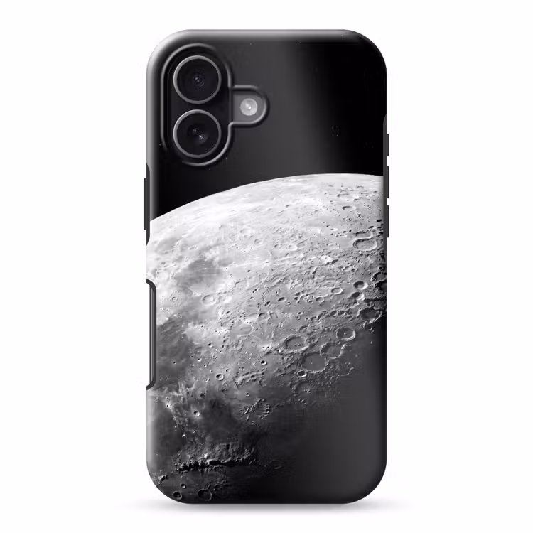 Handyhülle Toughcase - Mond – Krater – Weltraum - Maan - Kraters - Ruimte Toughcase MagSafe Apple iPhone 17 klein