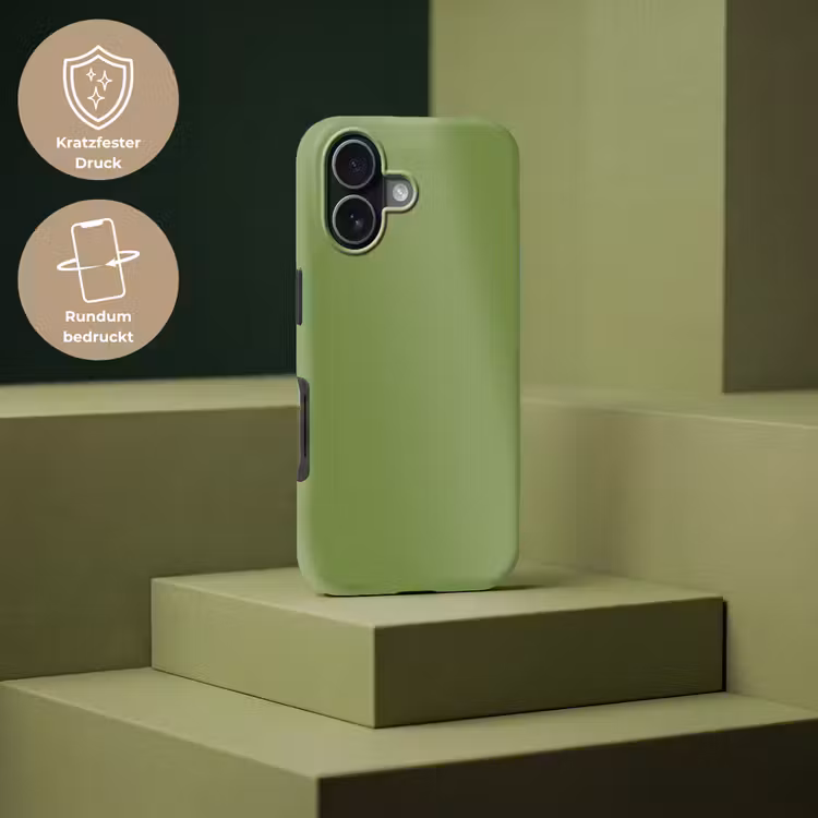 Moss - Green - Groen Toughcase MagSafe Apple iPhone 17 klein 1017 -USP_PrintM_DE