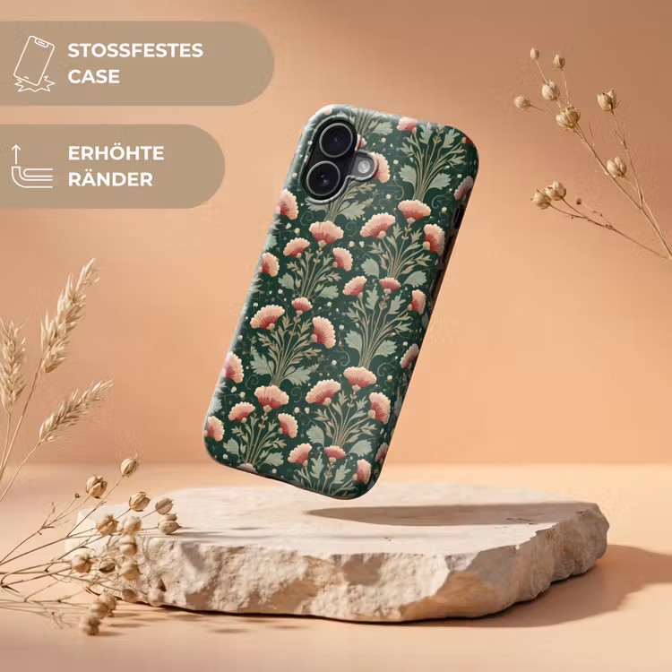 Patroon - Botanisch - Kleurrijk Toughcase MagSafe Apple iPhone 17 klein 1017 -USP_RandenV_DE