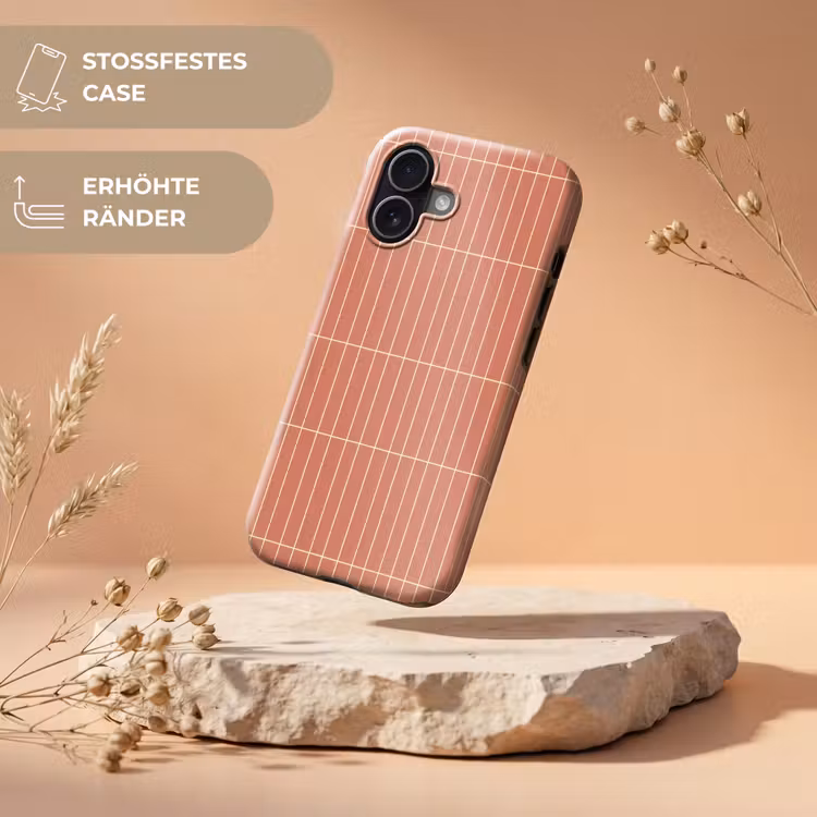 Patroon - Tegels - Terracotta Toughcase MagSafe Apple iPhone 17 klein 1017 -USP_RandenV_DE