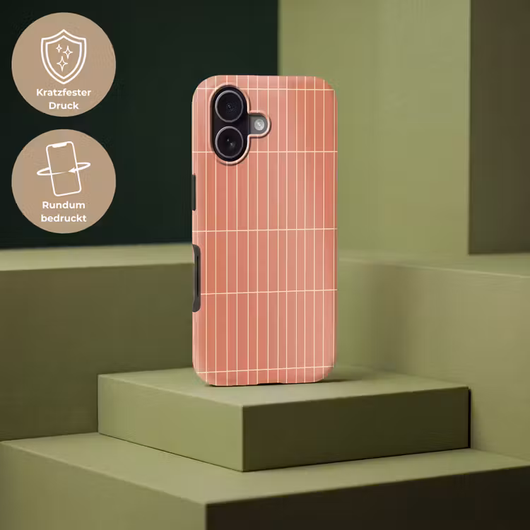 Patroon - Tegels - Terracotta Toughcase MagSafe Apple iPhone 17 klein 1017 -USP_PrintM_DE