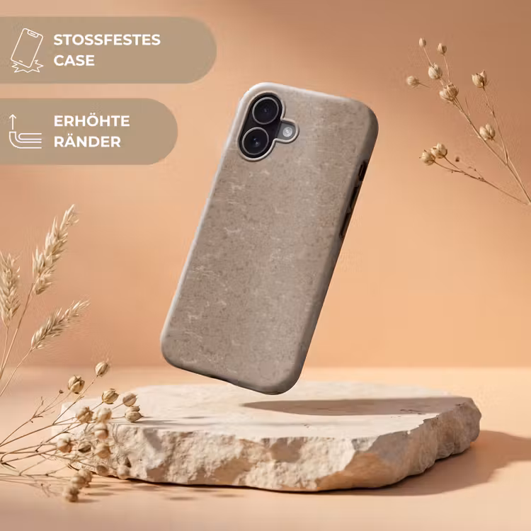 Patroon - Kalksteen - Beige Toughcase MagSafe Apple iPhone 17 klein 1017 -USP_RandenV_DE