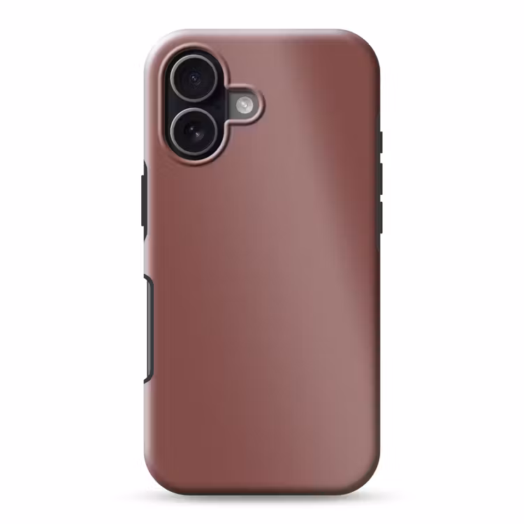 Muted - Raisin - Rood Toughcase MagSafe Apple iPhone 17 klein 1017 -3d