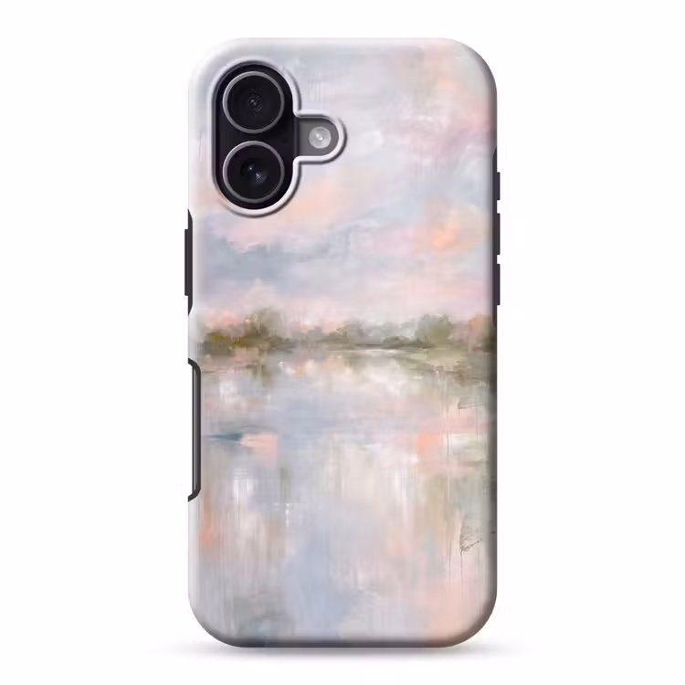 Natuur - Landschap - Abstract - Water - Groen Toughcase MagSafe Apple iPhone 17 klein -3d
