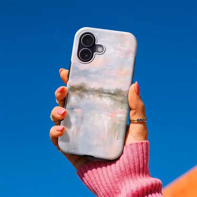 Natuur - Landschap - Abstract - Water - Groen Toughcase MagSafe Apple iPhone 17 klein -Sfeer1V