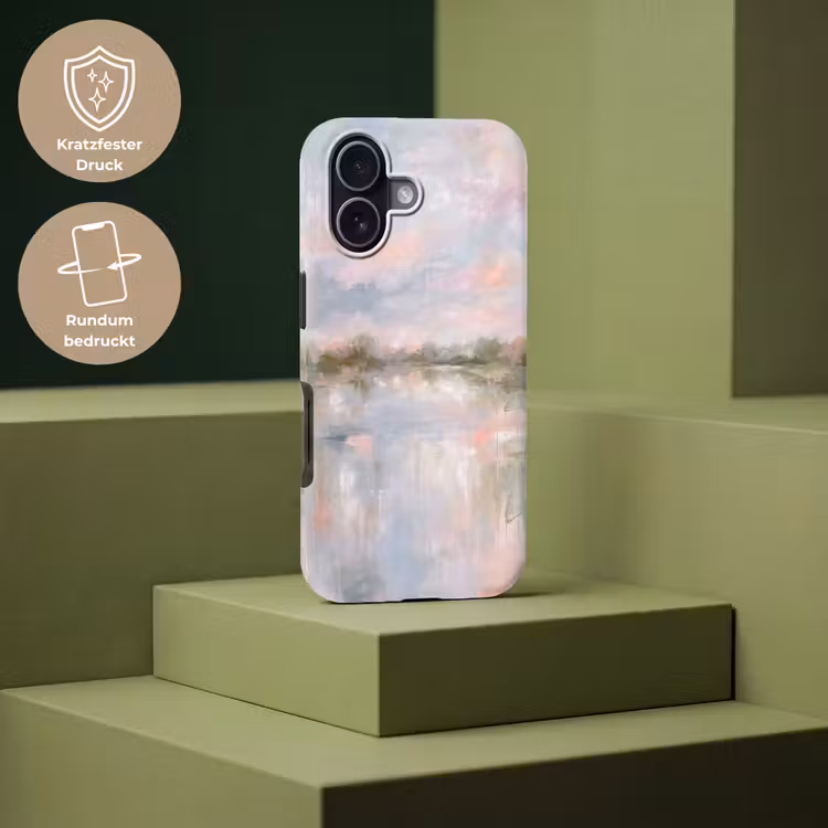 Natuur - Landschap - Abstract - Water - Groen Toughcase MagSafe Apple iPhone 17 klein -USP_PrintM_DE