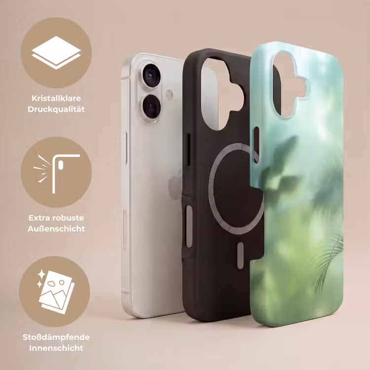 Natuur - Vervaagd - Groen - Abstract - Modern Toughcase MagSafe Apple iPhone 17 klein -USP_Lagen_DE