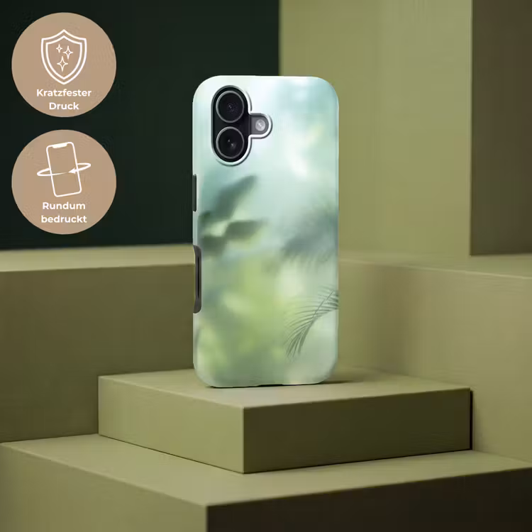 Natuur - Vervaagd - Groen - Abstract - Modern Toughcase MagSafe Apple iPhone 17 klein -USP_PrintM_DE