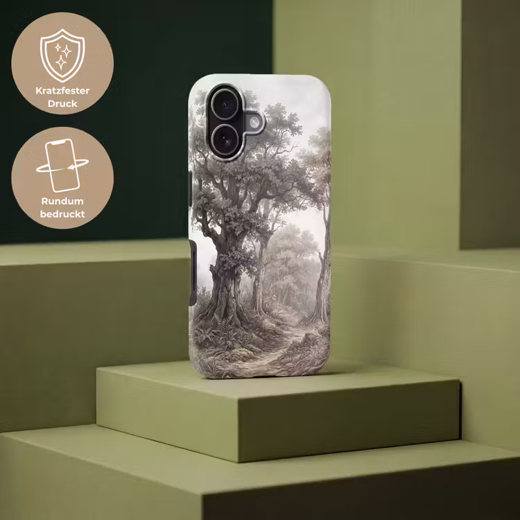 Natuur - Bos - Eik Toughcase MagSafe Apple iPhone 17 klein -USP_PrintM_DE