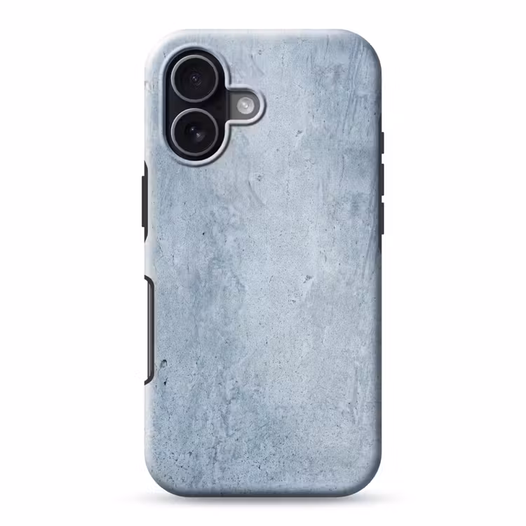 Oppervlak - Ruw - Abstract - Modern - Grijs Toughcase MagSafe Apple iPhone 17 klein -3d