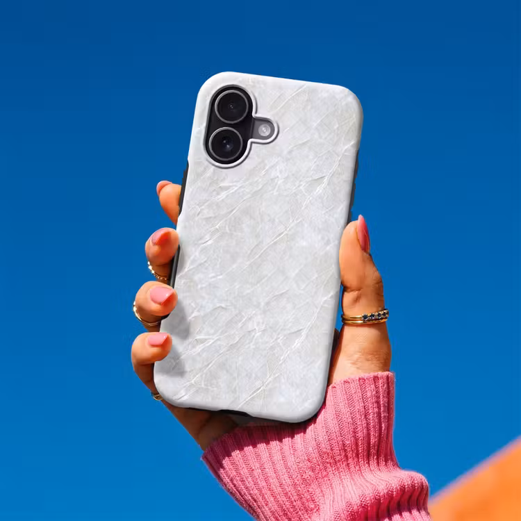 Oppervlakte - Textuur - Grijs Toughcase MagSafe Apple iPhone 17 klein 1017 -Sfeer1V