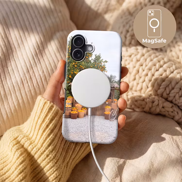 Handyhülle Toughcase - Obst – Markt – Ländlich - Fruit - Markt - Landelijk Toughcase MagSafe Apple iPhone 17 klein