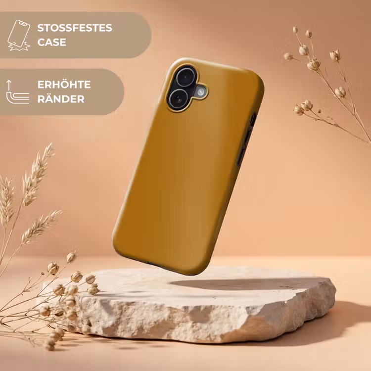 Ocre - Gold - Geel Toughcase MagSafe Apple iPhone 17 klein 1017 -USP_RandenV_DE