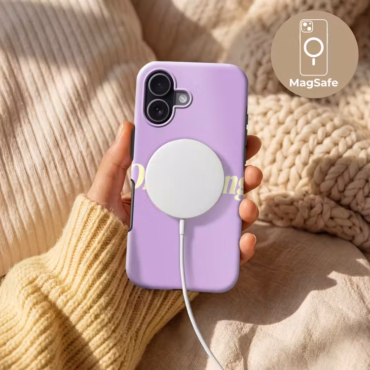 Oh darling - Hart - Paars Toughcase MagSafe Apple iPhone 17 klein -USP_MagsafeV