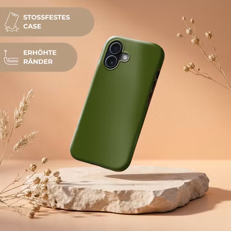 Olive - Drab - Groen Toughcase MagSafe Apple iPhone 17 klein 1017 -USP_RandenV_DE