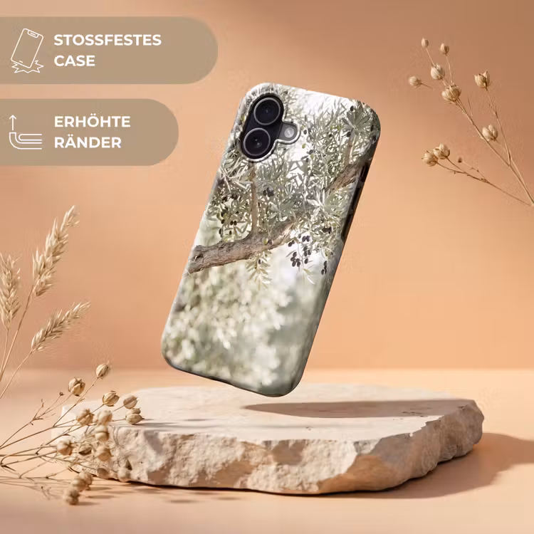 Handyhülle Toughcase - Olivenbaum – Zweig – grün - Olijfboom - tak - groen Toughcase MagSafe Apple iPhone 17 klein