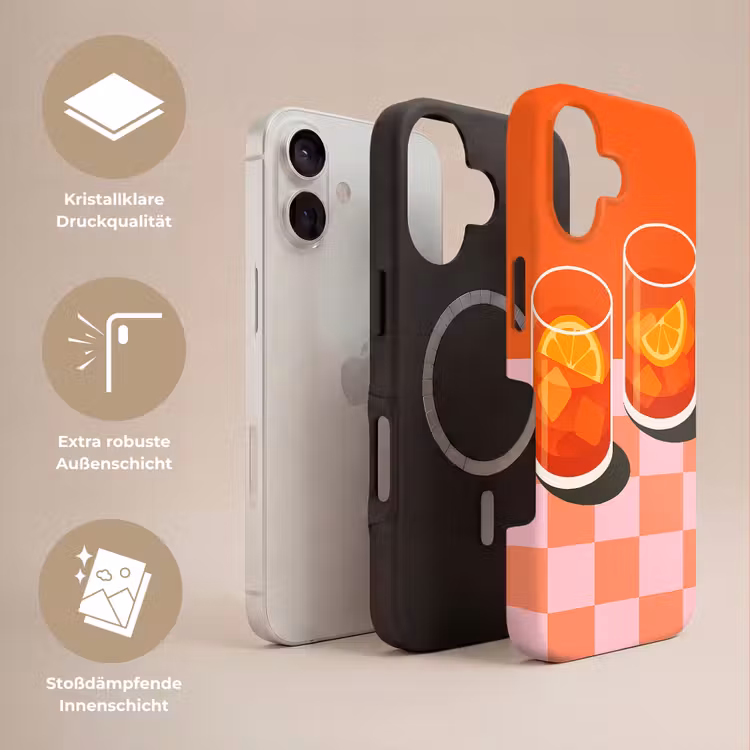 Sinaasappel - Glazen - Oranje Toughcase MagSafe Apple iPhone 17 klein -USP_Lagen_DE