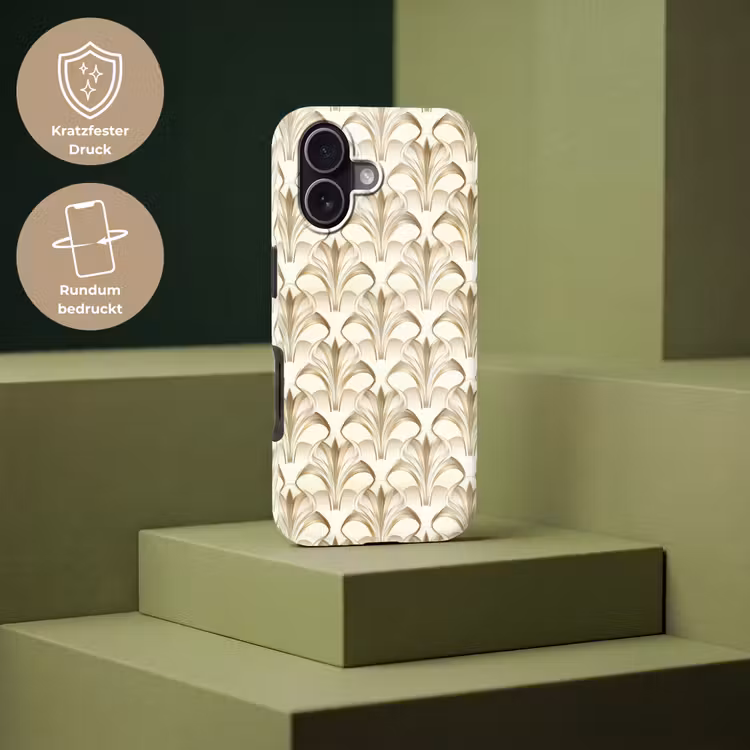 Ornament - Barok - Goud Toughcase MagSafe Apple iPhone 17 klein 1017 -USP_PrintM_DE