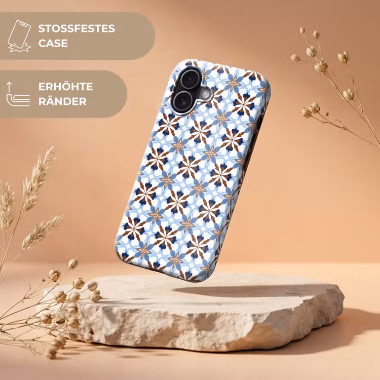 Ornament - Tegel - Kleurrijk Toughcase MagSafe Apple iPhone 17 klein 1017 -USP_RandenV_DE