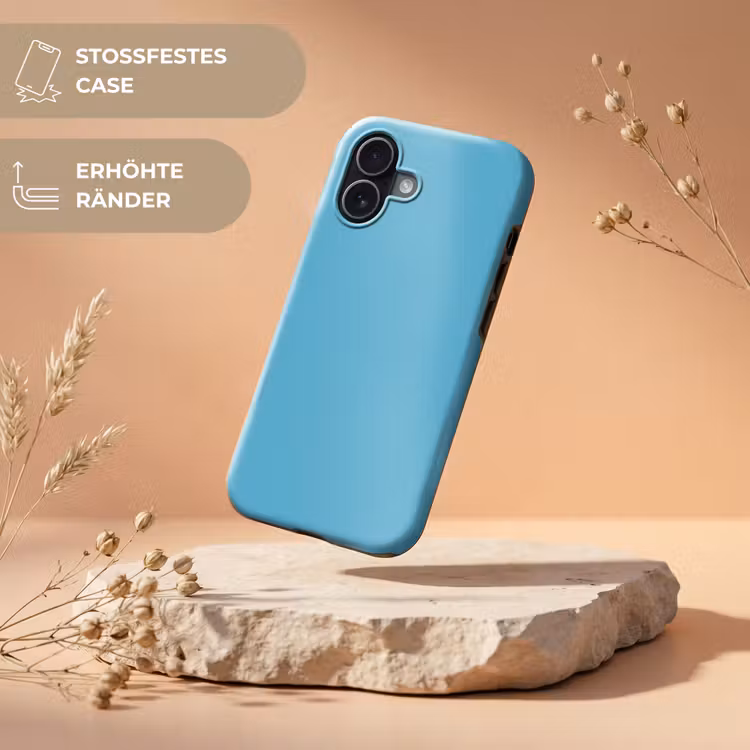 Ocean - Teal - Blauw Toughcase MagSafe Apple iPhone 17 klein 1017 -USP_RandenV_DE