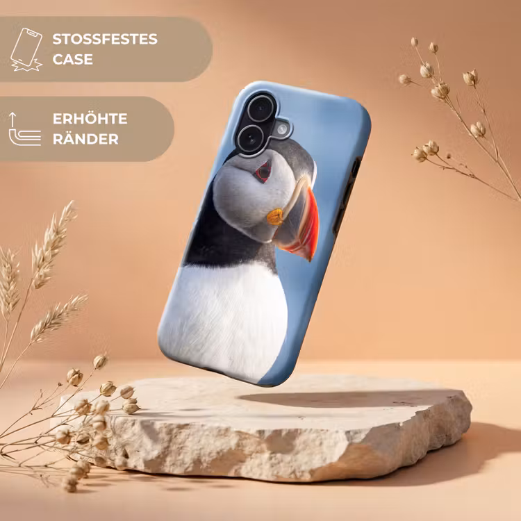Papegaaiduiker - Portret - Natuur Toughcase MagSafe Apple iPhone 17 klein -USP_RandenV_DE