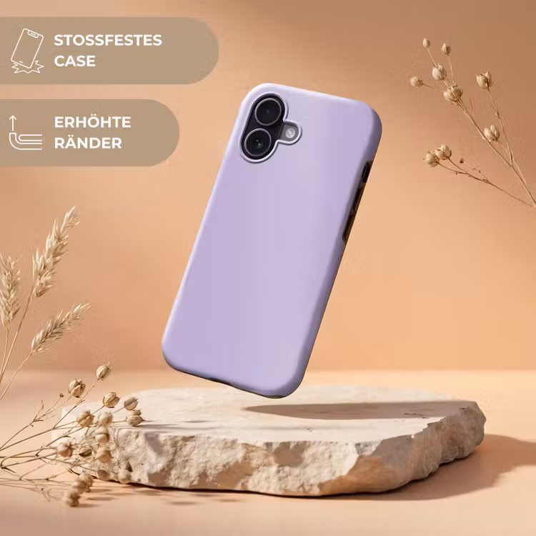 Pastel - Lilac - Paars Toughcase MagSafe Apple iPhone 17 klein 1017 -USP_RandenV_DE