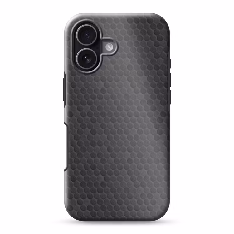 Penny - Mozaïek - Donkergrijs Toughcase MagSafe Apple iPhone 17 klein 1017 -3d