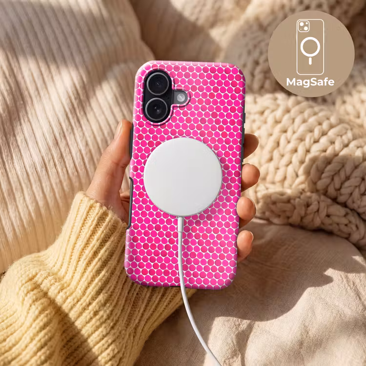 Penny - Mozaïek - Felroze Toughcase MagSafe Apple iPhone 17 klein 1017 -USP_MagsafeV