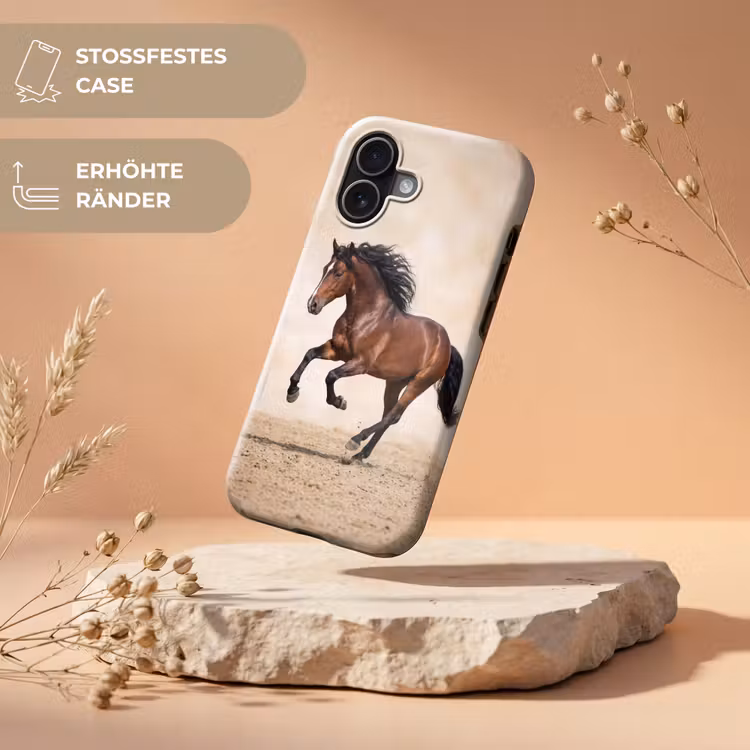 Paard - Galop - Energie Toughcase MagSafe Apple iPhone 17 klein -USP_RandenV_DE