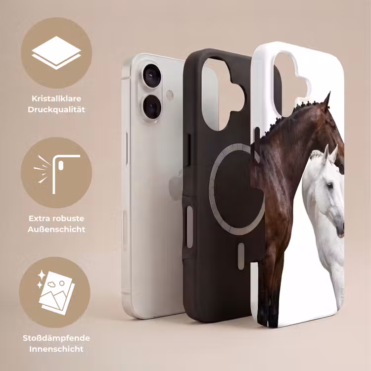 Paard - Modern - Balans Toughcase MagSafe Apple iPhone 17 klein -USP_Lagen_DE