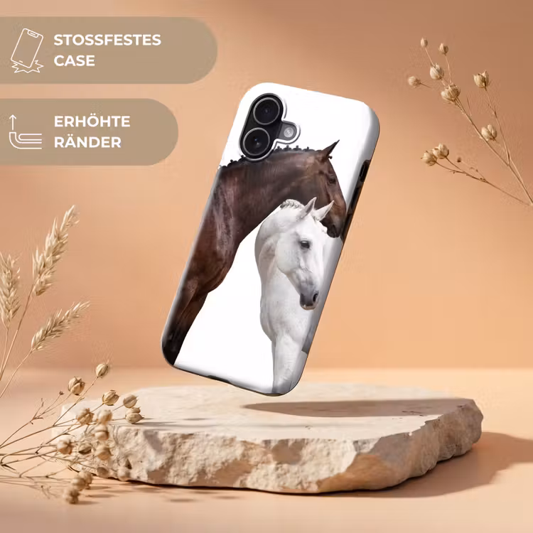 Paard - Modern - Balans Toughcase MagSafe Apple iPhone 17 klein -USP_RandenV_DE