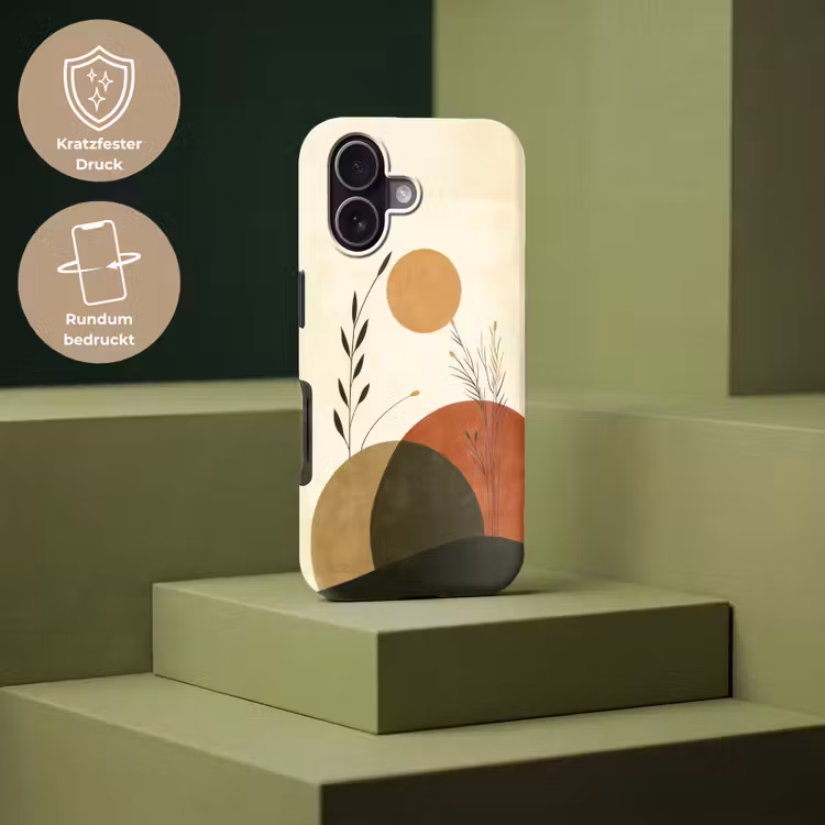 Planten - Abstract - Vormen Toughcase MagSafe Apple iPhone 17 klein -USP_PrintM_DE