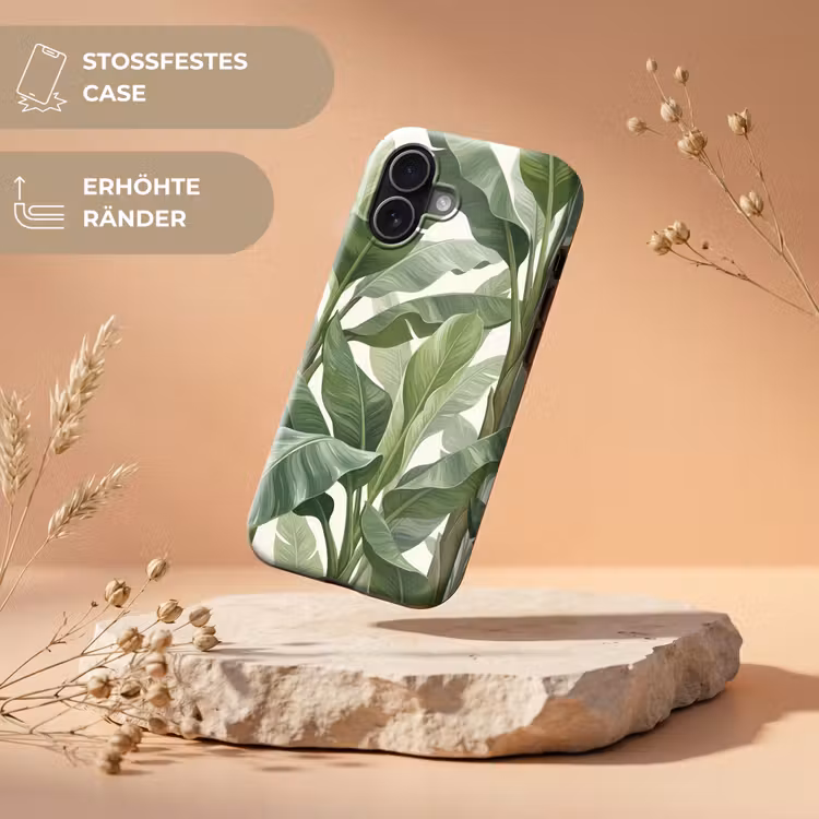 Planten - Bladeren - Tropisch - Groen Toughcase MagSafe Apple iPhone 17 klein -USP_RandenV_DE
