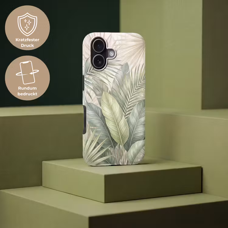 Planten - Tropisch - Bladeren - Groen - Natuur Toughcase MagSafe Apple iPhone 17 klein -USP_PrintM_DE