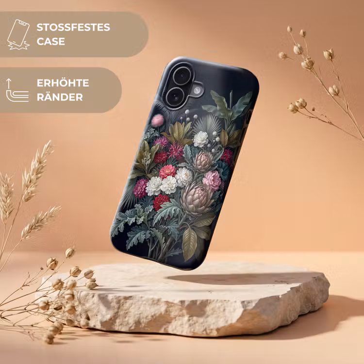 Planten - Tropisch - Botanisch - Donker - Groen Toughcase MagSafe Apple iPhone 17 klein -USP_RandenV_DE