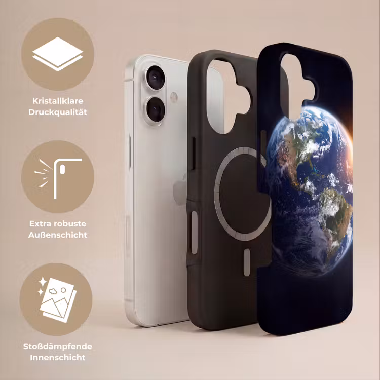 Handyhülle Toughcase - Planet – Weltraum – Kosmos - Planeet - Ruimte - Kosmos Toughcase MagSafe Apple iPhone 17 klein