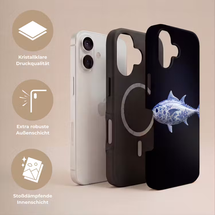 Porselein - Tonijn - Delfts - Blauw Toughcase MagSafe Apple iPhone 17 klein -USP_Lagen_DE