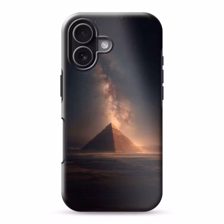 Piramide - Woestijn - Licht Toughcase MagSafe Apple iPhone 17 klein -3d