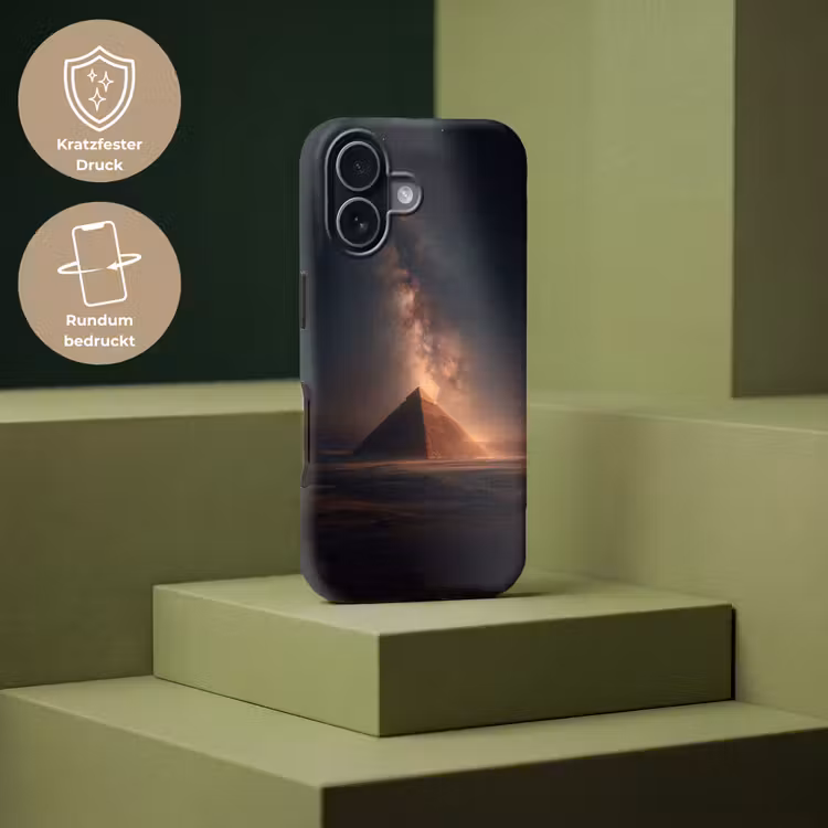 Piramide - Woestijn - Licht Toughcase MagSafe Apple iPhone 17 klein -USP_PrintM_DE