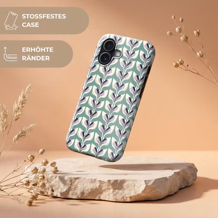 Retro - Modern - Groen Toughcase MagSafe Apple iPhone 17 klein 1017 -USP_RandenV_DE