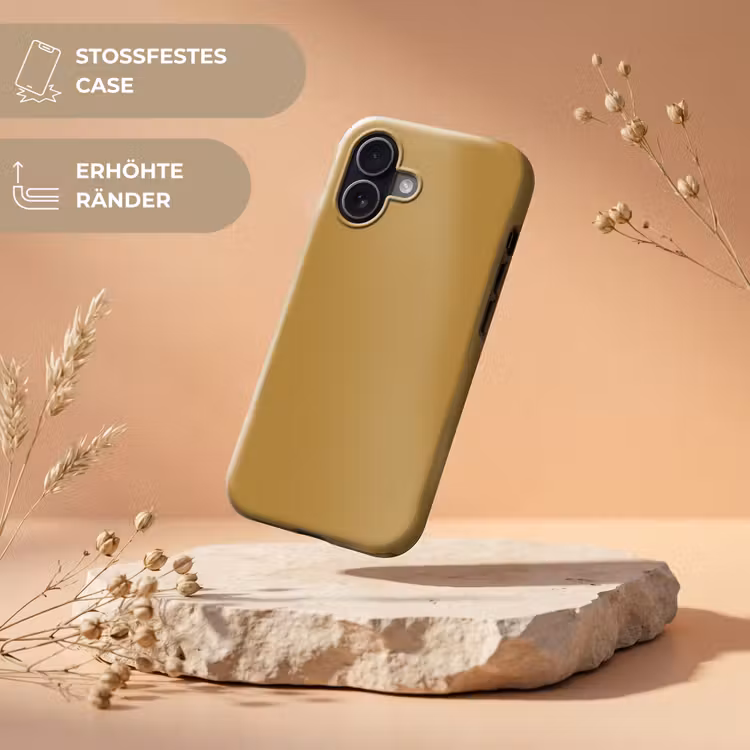 Rhythmic - Ochre - Geel Toughcase MagSafe Apple iPhone 17 klein 1017 -USP_RandenV_DE
