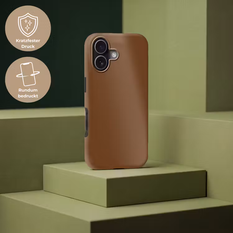 Rich - Espresso - Bruin Toughcase MagSafe Apple iPhone 17 klein 1017 -USP_PrintM_DE