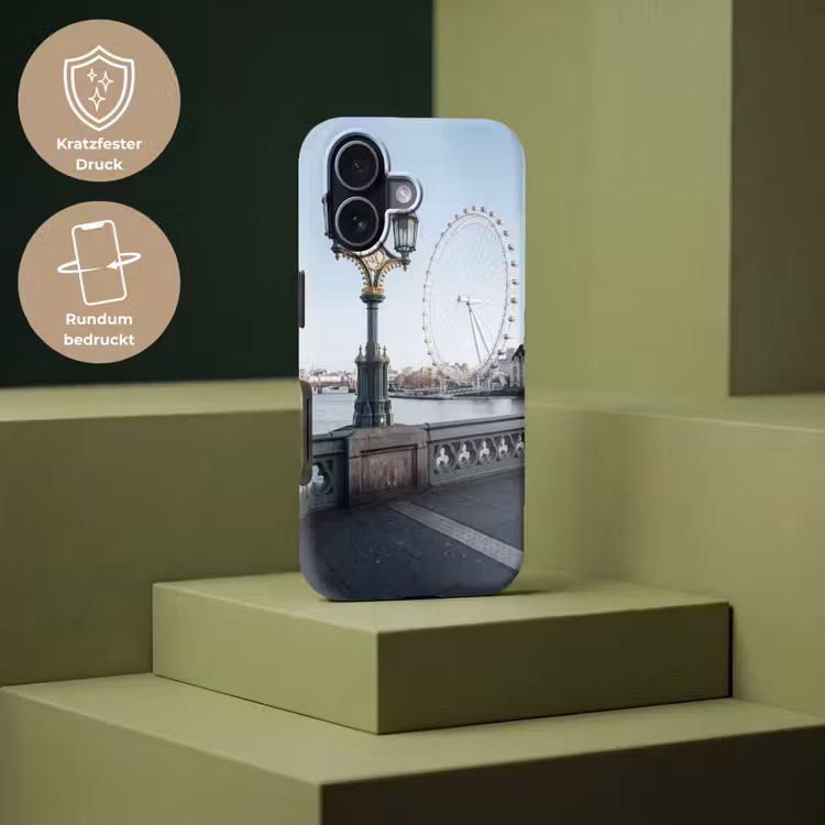 Reuzenrad - Londen - Stad - Architectuur - Brug Toughcase MagSafe Apple iPhone 17 klein -USP_PrintM_DE