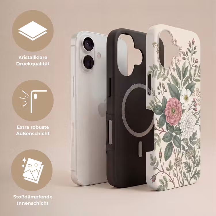 Romantisch - Design - Kleurrijk Toughcase MagSafe Apple iPhone 17 klein -USP_Lagen_DE