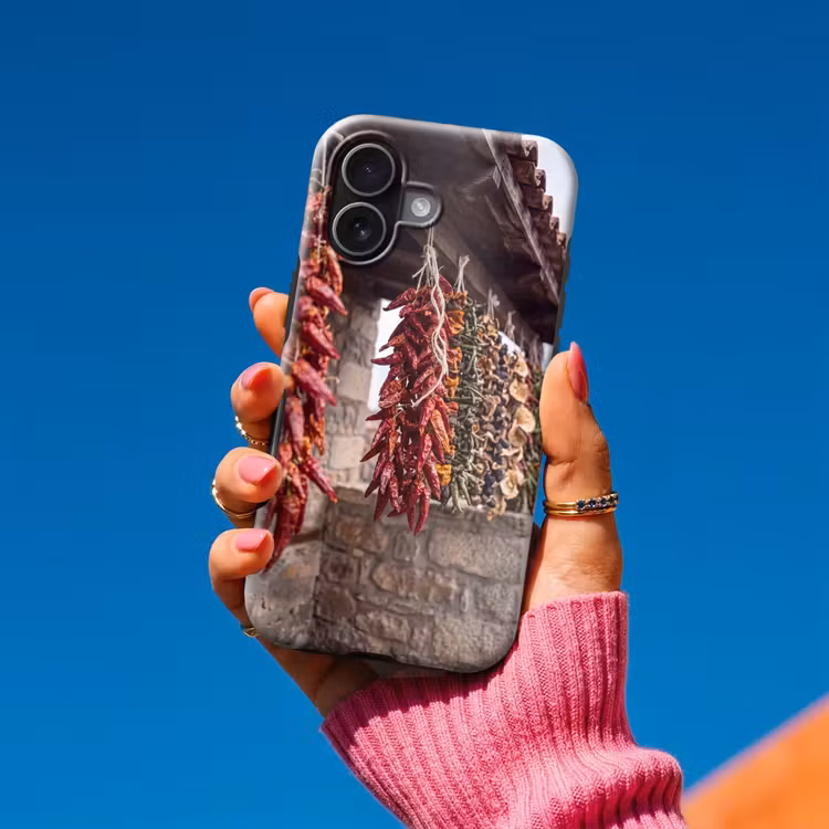 Handyhülle Toughcase - Rote Chilischoten – Essen - Rode pepers - Eten Toughcase MagSafe Apple iPhone 17 klein