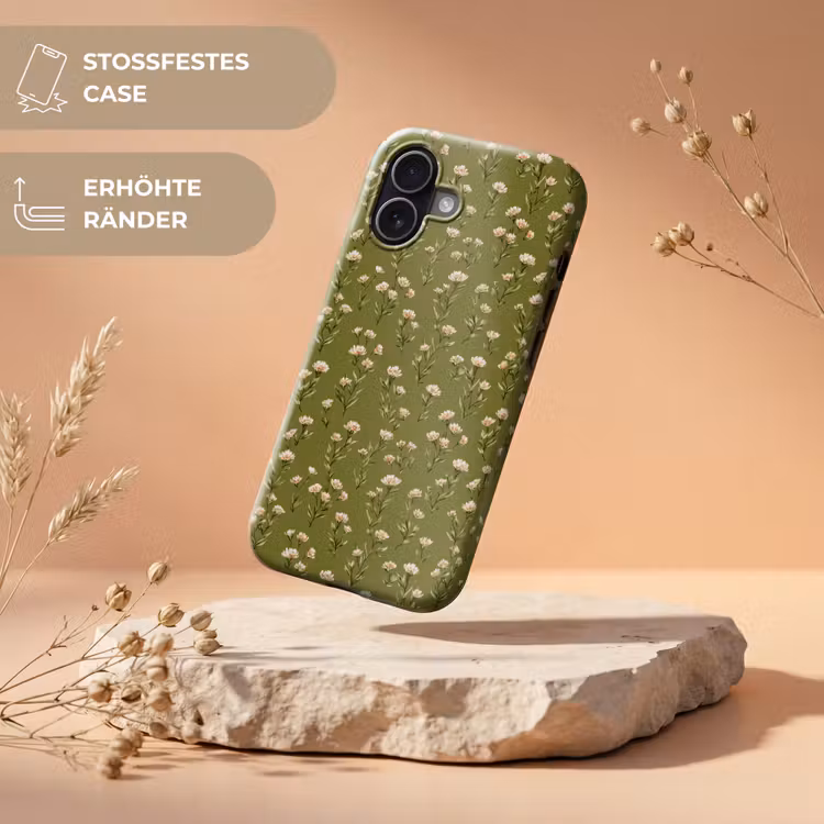 Landelijk - Bloemen - Groen Toughcase MagSafe Apple iPhone 17 klein 1017 -USP_RandenV_DE